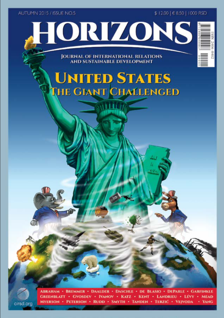 America’s Energy Picture Twenty-first Century Prospects Spencer Abraham and Branko Terzić Horizons Autumn 2015, No.5134 