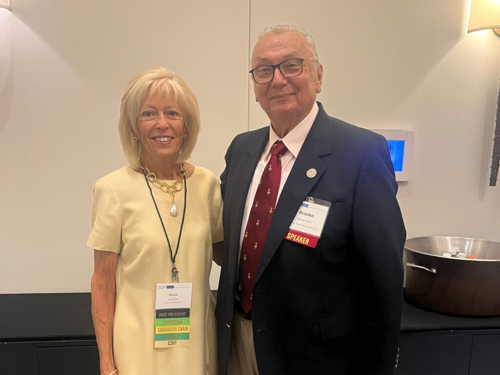Dr. Susan Jensen Reichardt and Branko Terzic